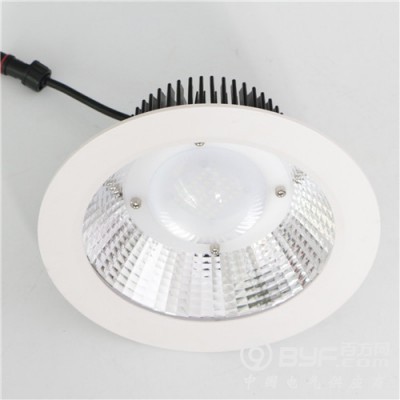 商超嵌入式25瓦30W40W50WLED超薄筒灯图2