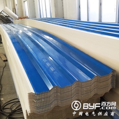 供应青岛PVC中空波浪瓦挤出生产设备图2