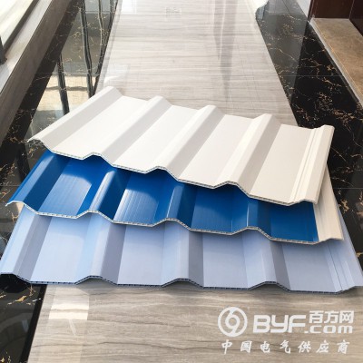 供应青岛PVC中空波浪瓦挤出生产设备图3