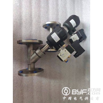 防水锤气动角座阀 阀门工厂店图2