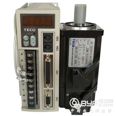 TECO东元伺服电机，东元伺服驱动器，深圳恒业自动化设备批发