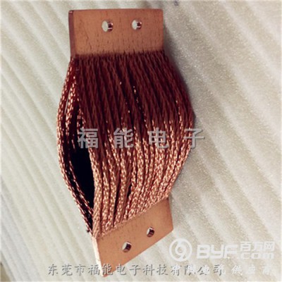 福能点焊扁铜线铜绳子跨接线镀锡铜编织线软连接规格多样图2