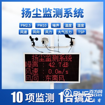 扬尘监测监控系统（云端实时监控、APP远程操控）图2