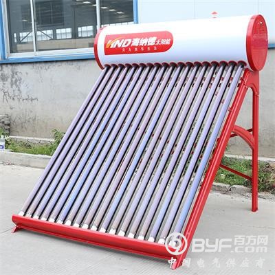 家用太阳能热水器一体式非承压不锈钢太阳能热水器真空管集热图3