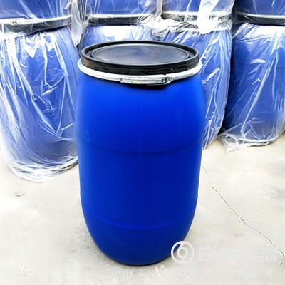 广口200L塑料桶 200升法兰塑料桶 大口蓝桶