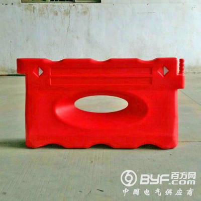 三孔水马可移动式注水围挡市政道路施工隔离墩图2