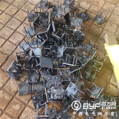 中鸣机械 桥梁钢结构预埋板厂家 建筑镀锌预埋件加工定制图2