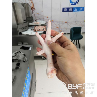 鸡爪怎么弄简单又好吃 鸡爪切割机 五洲机械图4
