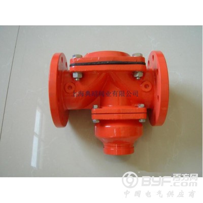 DB100 4*4*3铸铁两位三通隔膜阀图2