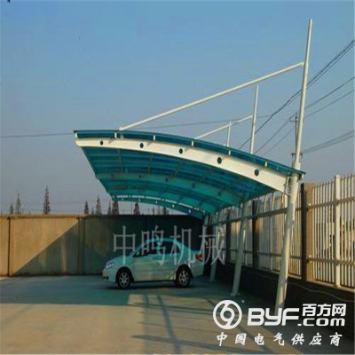 河北沧州 玻璃顶支架定制 阳台遮阳板支架厂家 中鸣机械