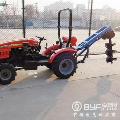 三农挖坑机 拖拉机挖坑机 植树挖坑机图2