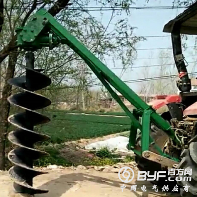 三农挖坑机 拖拉机挖坑机 植树挖坑机图3
