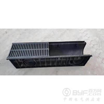 塑料排水沟市政排水农田灌溉引水槽U型水沟多种型号可定制图3