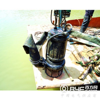 潜水捞砂泵耐磨搅拌泥沙泵图2