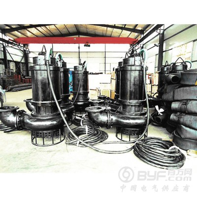 潜水捞砂泵耐磨搅拌泥沙泵图3