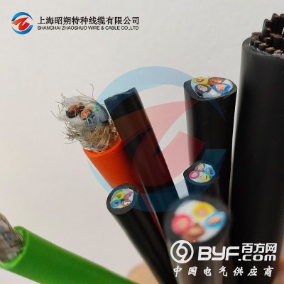 高速移动专用耐弯折拖链电缆屏蔽型图2