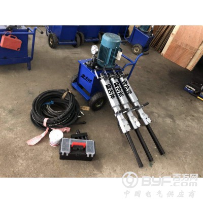 土石方快速拆除石头用液压分裂机图2