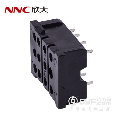 欣大厂家直供18F-3ZA2继电器插座 底座 6.5A图3