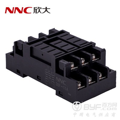 欣大厂家直供38F-11A继电器插座 底座 40A图4
