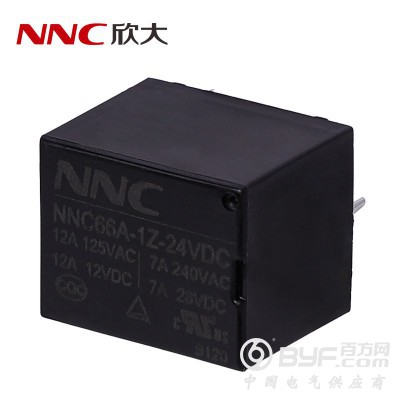 欣大NNC66A-1Z(T73)小型线路板式继电器 转换型图3