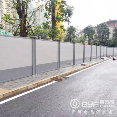 东莞A类围挡烤漆镀锌钢板拼接简易围墙新型隔离板块施工防护挡板图5