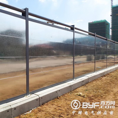 深圳C类钢结构围挡镀锌钢板装配围墙新型隔离板施工防护栏板栏杆图2