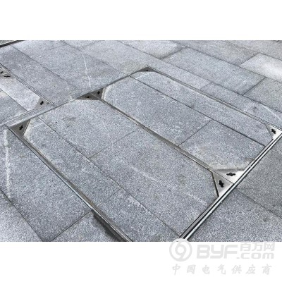 不锈钢方形装饰雨水不锈钢隐形井盖304不锈钢井盖圆盖板图3