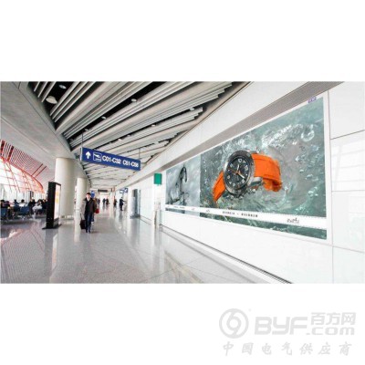 LED厂家机场车库地铁站出入口标识牌车位牌吊挂灯箱龙门灯箱图2