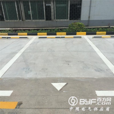 钢管车轮定位器停车位挡车器阻车栏杆U型M型挡车杆异型停车桩图2