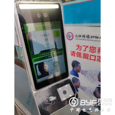 车站健康码人脸识别测温闸机图2
