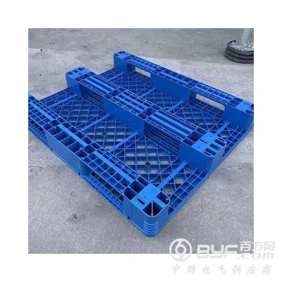 物流运输周转塑料平面九脚卡板塑料托盘图2