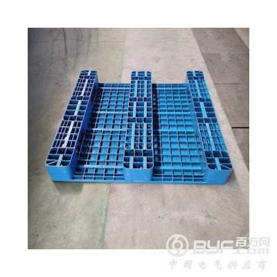 物流运输周转塑料平面九脚卡板塑料托盘图3