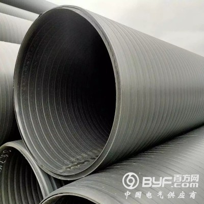 hdpe中空壁缠绕管设备/实壁井筒管生产线图4