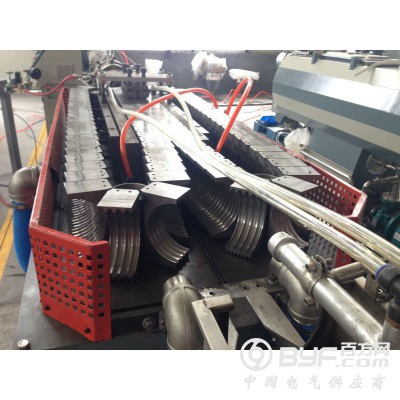 pvc钢丝伸缩弹簧管生产线/pp螺旋保护套管设备图3