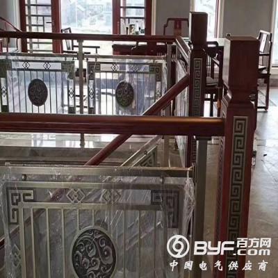 帅气的K金仿古铜楼梯栏杆图4