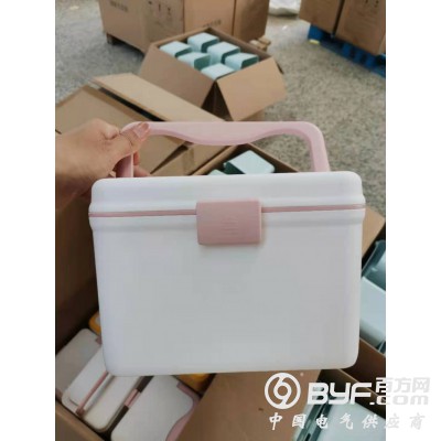 塑料收纳箱家庭便携式药箱礼品赠品小收纳盒图3