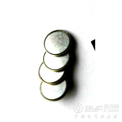 隐形磁铁，单面带铁壳磁铁，白色强力磁钢，18*2磁铁片