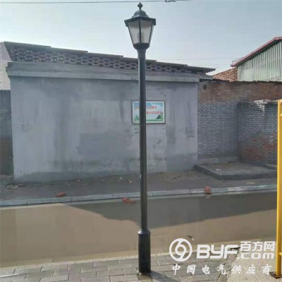 道路庭院灯 元氏路灯 小区道路变径杆庭院灯图2