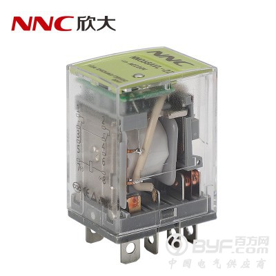 欣大直供NNC68AVL-2Z带灯电磁继电器 转换型12A图3