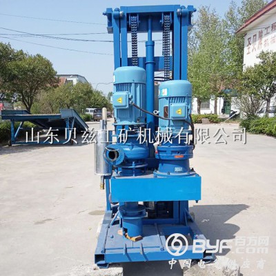 履带式百米水井钻机 四寸反循环打井机 大口径农用灌溉井设备图2