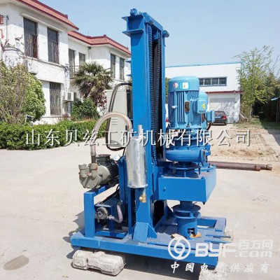 履带式百米水井钻机 四寸反循环打井机 大口径农用灌溉井设备图4