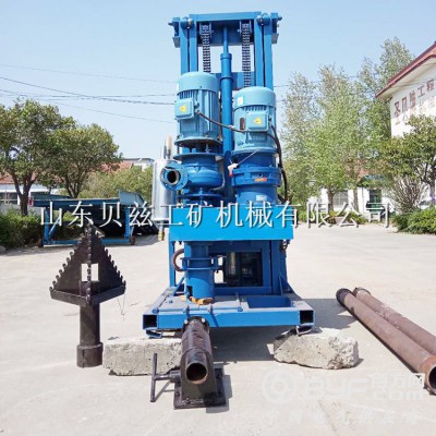 履带式百米水井钻机 四寸反循环打井机 大口径农用灌溉井设备图5