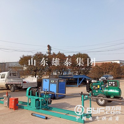 折叠式山体横向钻井设备200米山泉水打井机冲击式水平打孔钻机图4