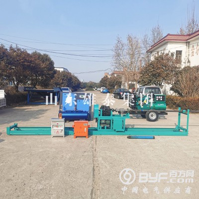 水平山泉打井钻机 横穿马路打孔钻机 横向冲击式打井机图3