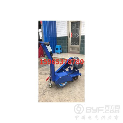 供应济宁安特力钢板斑点打磨手推式砂轮机图2