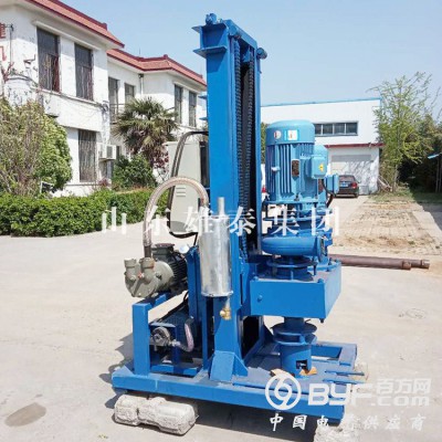 牵引式四寸反循环钻机 家用百米打井机 河道清淤抽沙设备图2