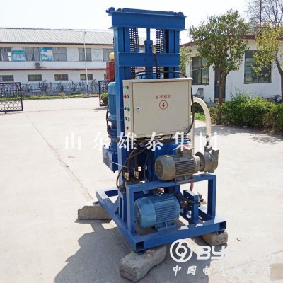 牵引式四寸反循环钻机 家用百米打井机 河道清淤抽沙设备图3