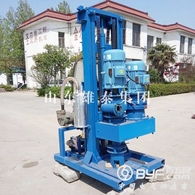 牵引式四寸反循环钻机 家用百米打井机 河道清淤抽沙设备图4