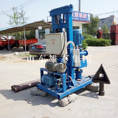 牵引式四寸反循环钻机 家用百米打井机 河道清淤抽沙设备图5