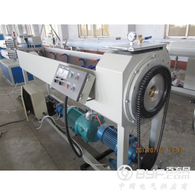 青岛预应力波纹管设备_PE碳素螺旋管生产线图3